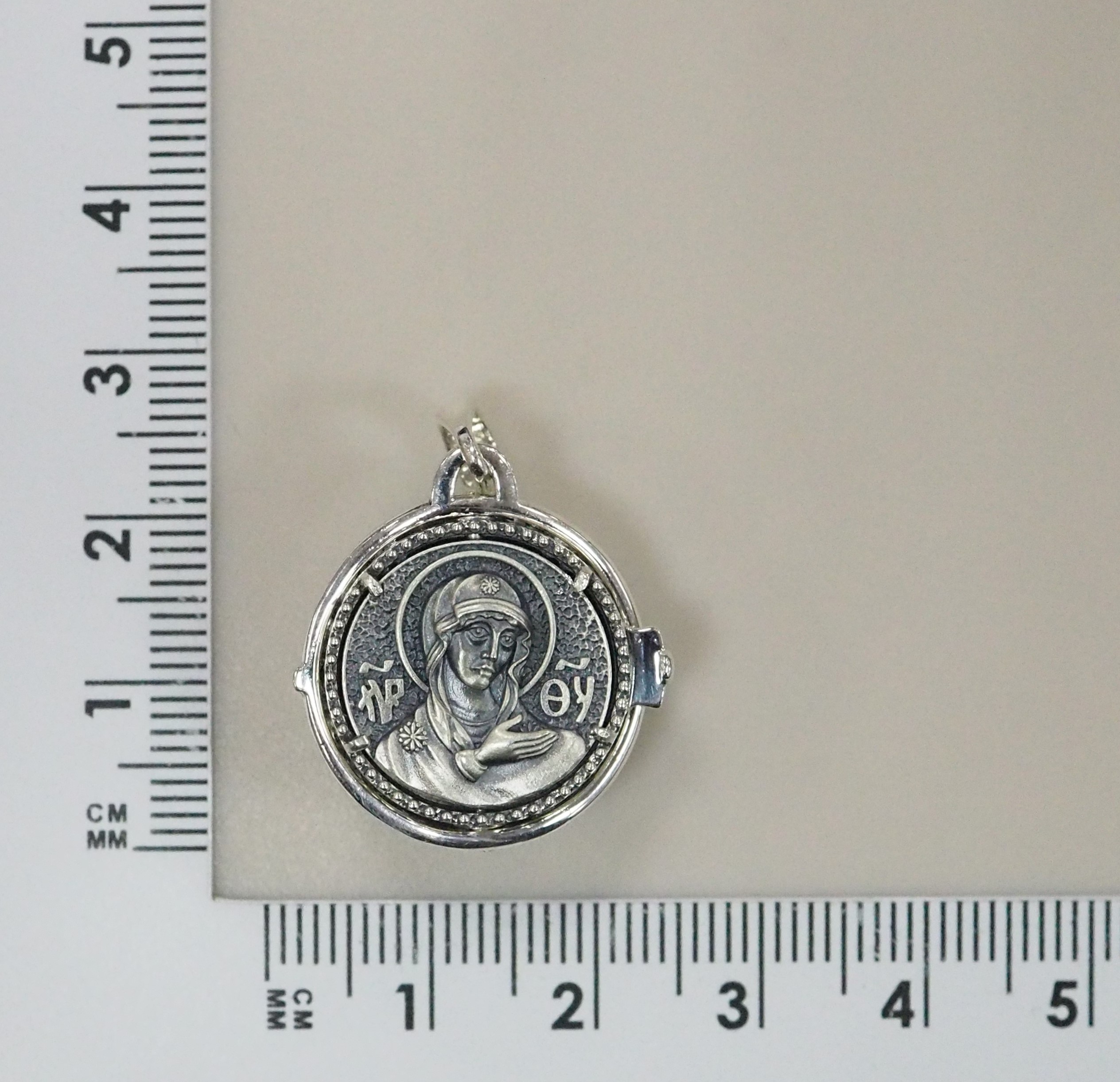 Серебряная подвеска "Невская Скоропослушница"